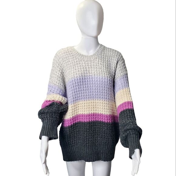 Universal Thread Sweater Chunky Colorblock Size XL - Picture 1 of 5